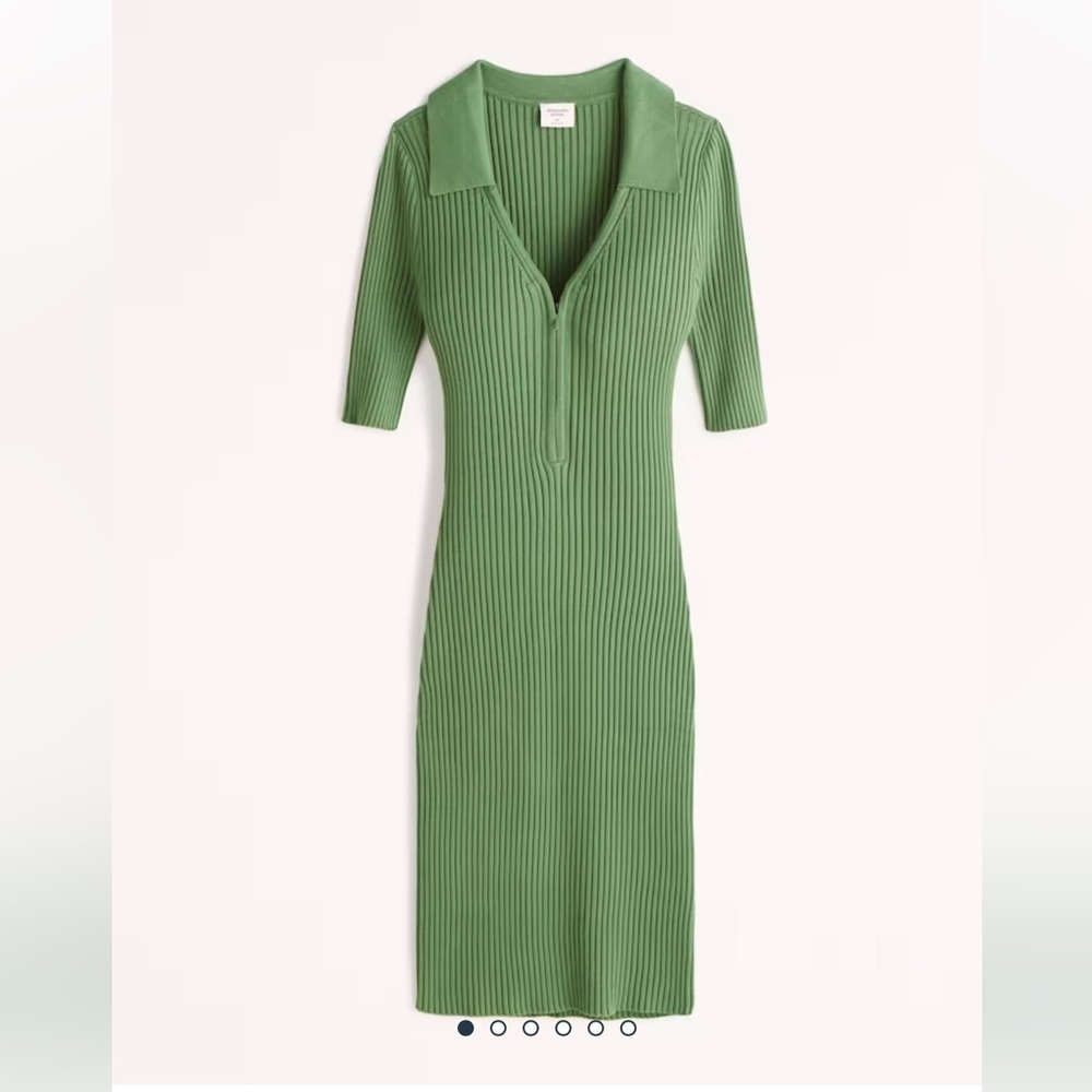 NWT Abercrombie zip up mini dress - SIZE SMALL TALL